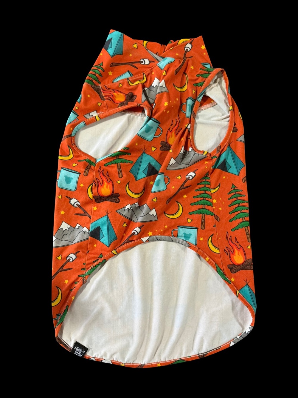 Lightweight Dog Vest - Camping Design